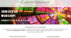 Desktop Screenshot of christtheservant.net